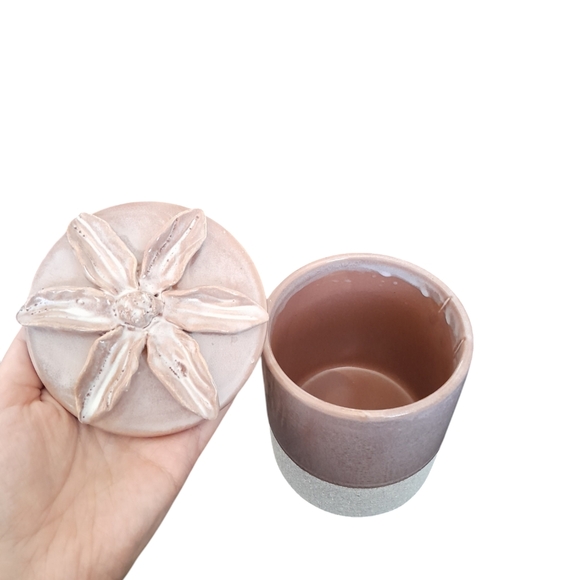 Hobby Lobby Leaves & Clay Collection Table Decor/ Jar - Picture 4 of 10